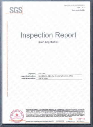 Inspection report